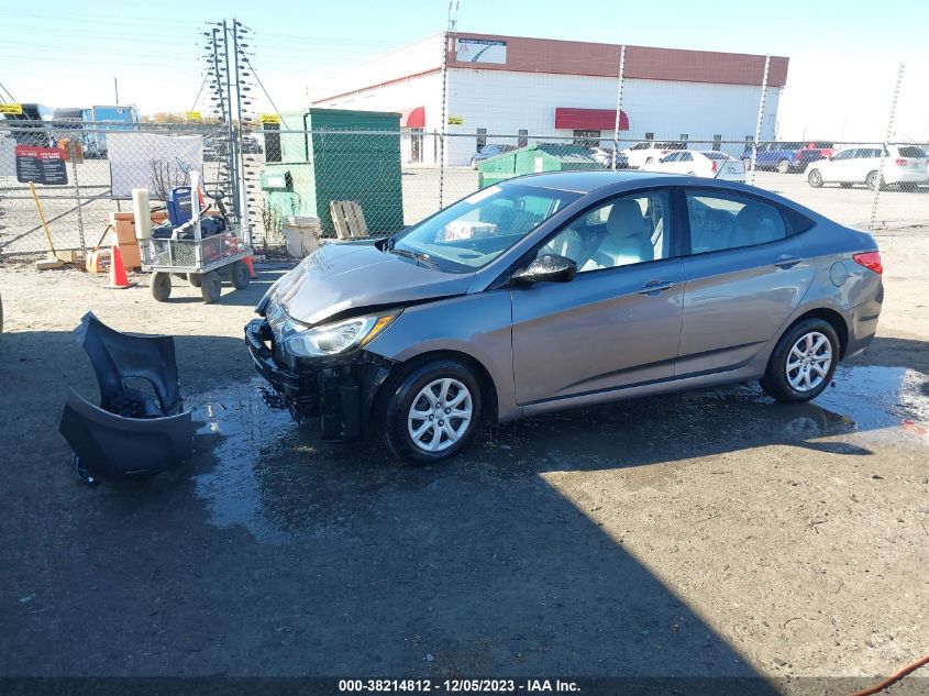 2013 Hyundai Accent Gls VIN: KMHCT4AE2DU468022 Lot: 38214812