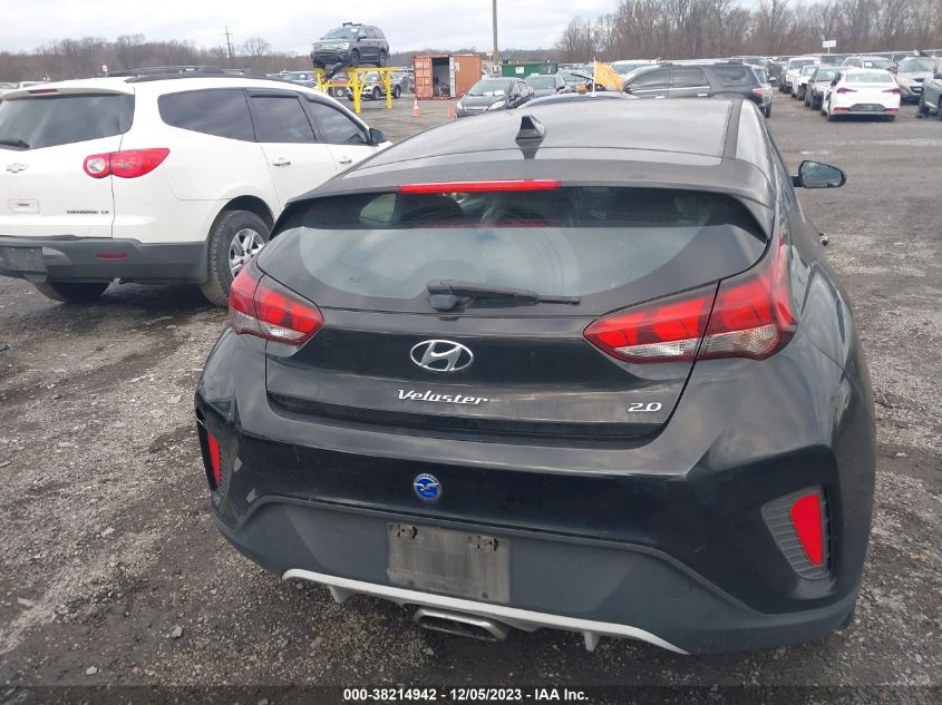 2019 Hyundai Veloster 2.0 VIN: KMHTG6AF5KU005295 Lot: 38214942