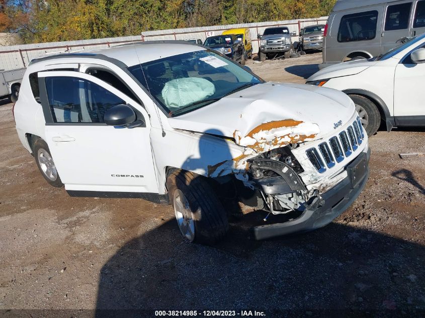 2014 Jeep Compass Sport VIN: 1C4NJCBA4ED550411 Lot: 38214985