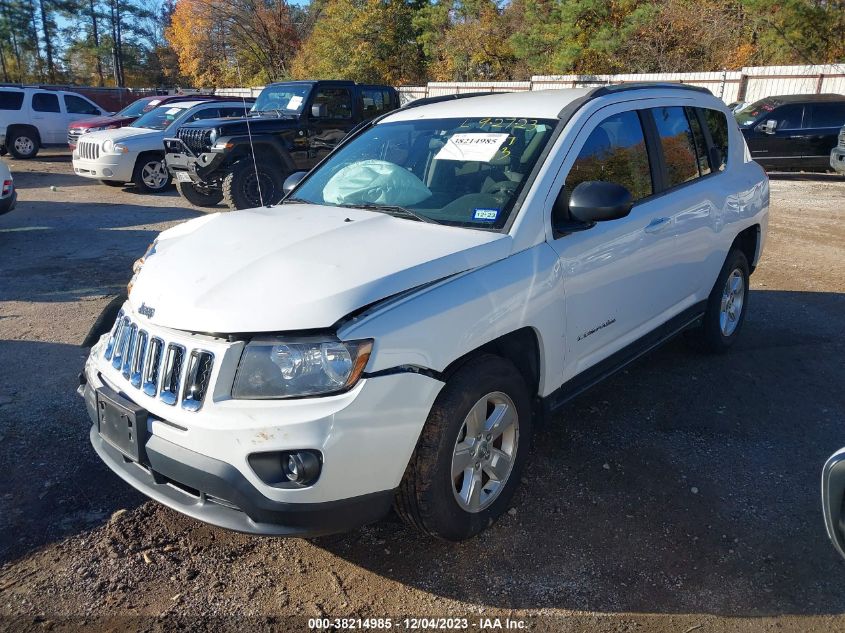 1C4NJCBA4ED550411 2014 Jeep Compass Sport