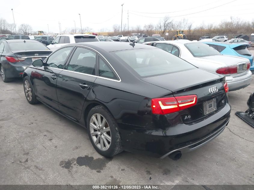 2012 Audi A6 3.0 Premium VIN: WAUJGAFC1CN071669 Lot: 38215126