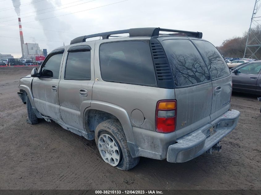 2002 Chevrolet Tahoe Z71 VIN: 1GNEK13Z52R198001 Lot: 38215133