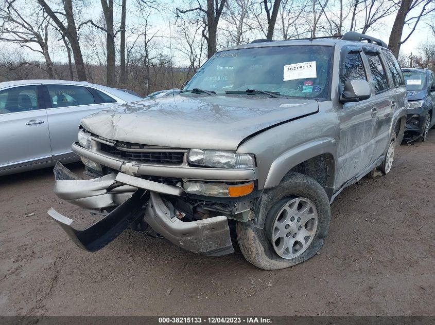 2002 Chevrolet Tahoe Z71 VIN: 1GNEK13Z52R198001 Lot: 38215133