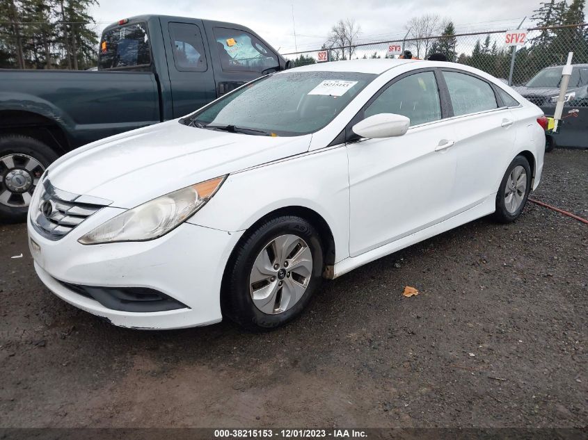 5NPEB4AC2EH827119 2014 Hyundai Sonata Gls