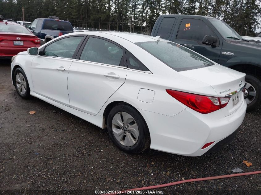 5NPEB4AC2EH827119 2014 Hyundai Sonata Gls