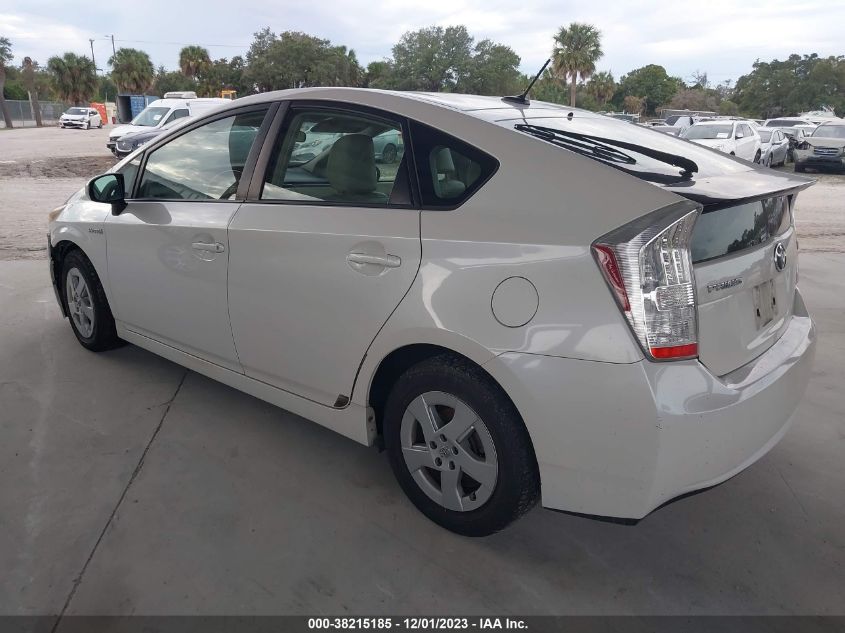 2011 Toyota Prius Two VIN: JTDKN3DU2B5279482 Lot: 38215185