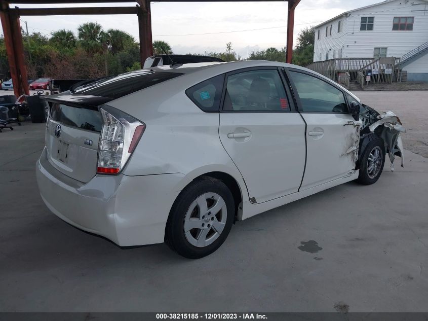 2011 Toyota Prius Two VIN: JTDKN3DU2B5279482 Lot: 38215185