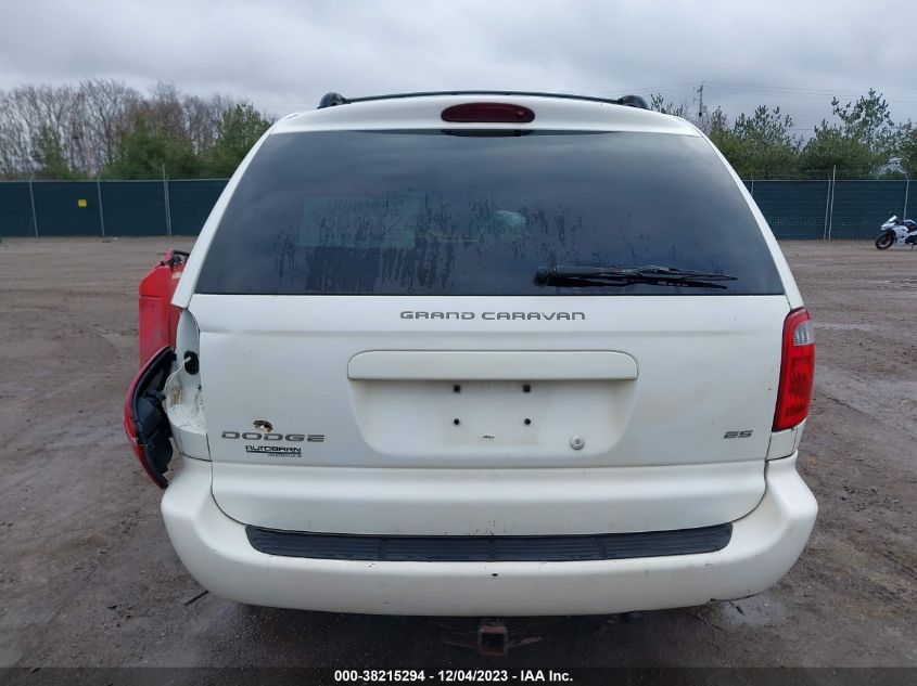 2002 Dodge Caravan Es VIN: 2B4GP54L42R754326 Lot: 38215294