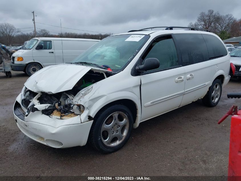 2002 Dodge Caravan Es VIN: 2B4GP54L42R754326 Lot: 38215294