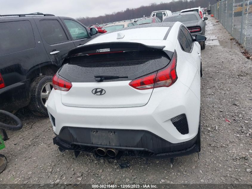 2019 Hyundai Veloster 2.0 Premium VIN: KMHTG6AF3KU004842 Lot: 38215461