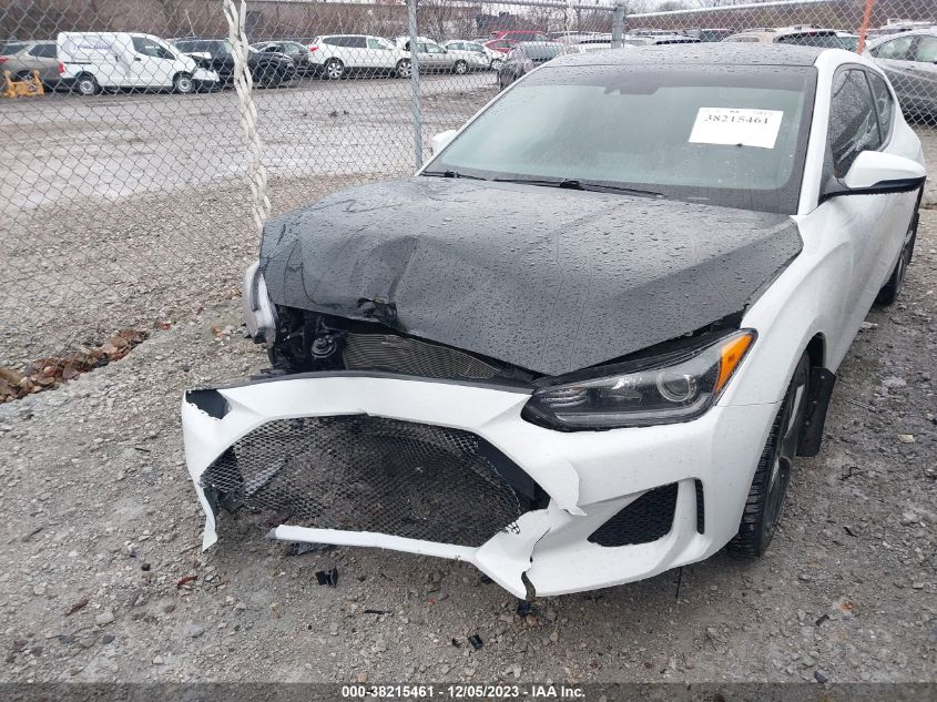 2019 Hyundai Veloster 2.0 Premium VIN: KMHTG6AF3KU004842 Lot: 38215461