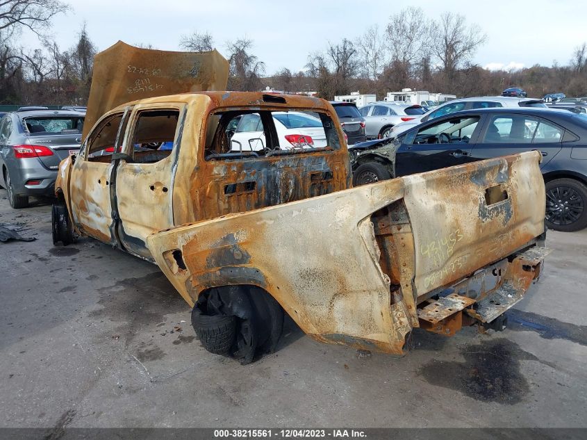 2022 Toyota Tacoma Sr5 V6 VIN: 3TYCZ5AN0NT077955 Lot: 38215561