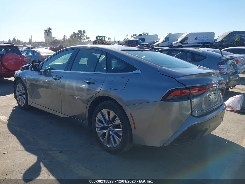 2022 Toyota Mirai Xle VIN: JTDAAAAA1NA006504 Lot: 38215629