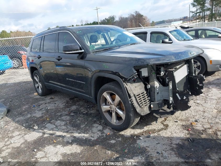 2021 Jeep Grand Cherokee L Limited 4X4 VIN: 1C4RJKBGXM8104979 Lot: 38215672