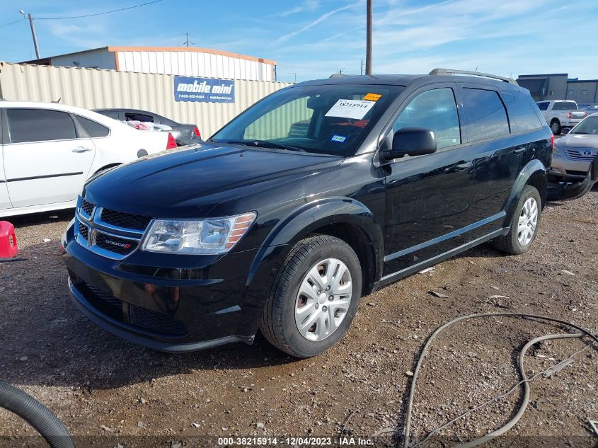 2017 Dodge Journey Se VIN: 3C4PDCAB4HT504103 Lot: 38215914