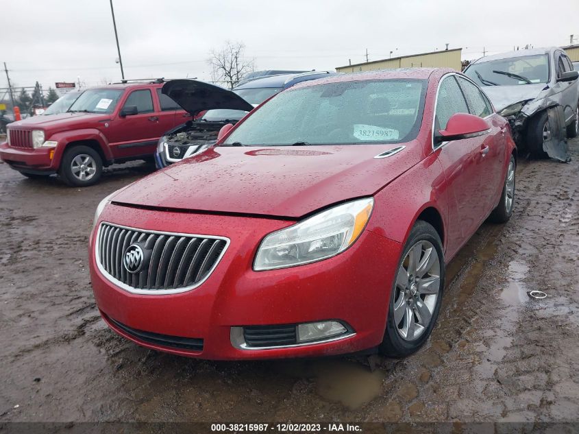 2012 Buick Regal Turbo - Premium 1 VIN: 2G4GS5EV0C9213045 Lot: 38215987