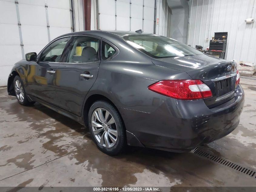 2013 Infiniti M37 VIN: JN1BY1AR0DM600409 Lot: 38216195