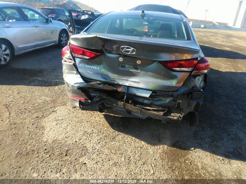 5NPD84LF4JH386525 2018 Hyundai Elantra Sel