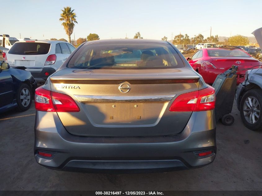 2017 Nissan Sentra S VIN: 3N1AB7AP0HY263516 Lot: 38216497