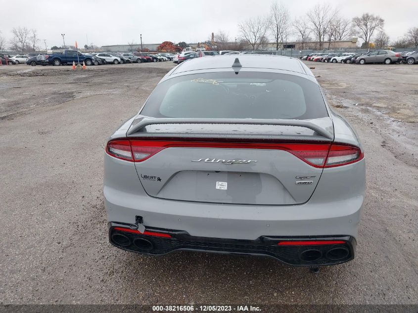 2022 Kia Stinger Gt2 VIN: KNAE55LC9N6103140 Lot: 38216506