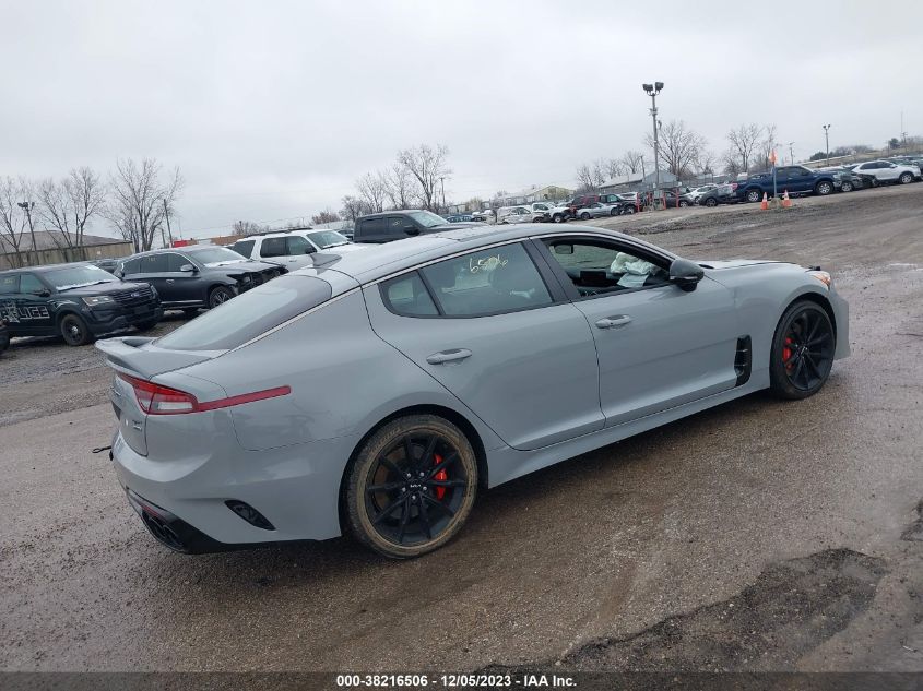 2022 Kia Stinger Gt2 VIN: KNAE55LC9N6103140 Lot: 38216506