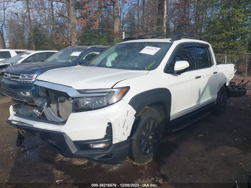 2022 Honda Ridgeline Rtl-E VIN: 5FPYK3F70NB014435 Lot: 38216576