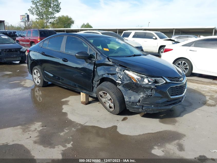 2018 Chevrolet Cruze Ls Auto VIN: 1G1BC5SM4J7126165 Lot: 38216580