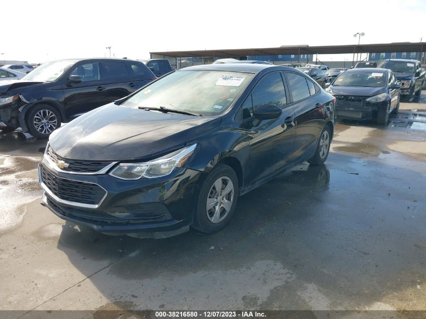 2018 Chevrolet Cruze Ls Auto VIN: 1G1BC5SM4J7126165 Lot: 38216580