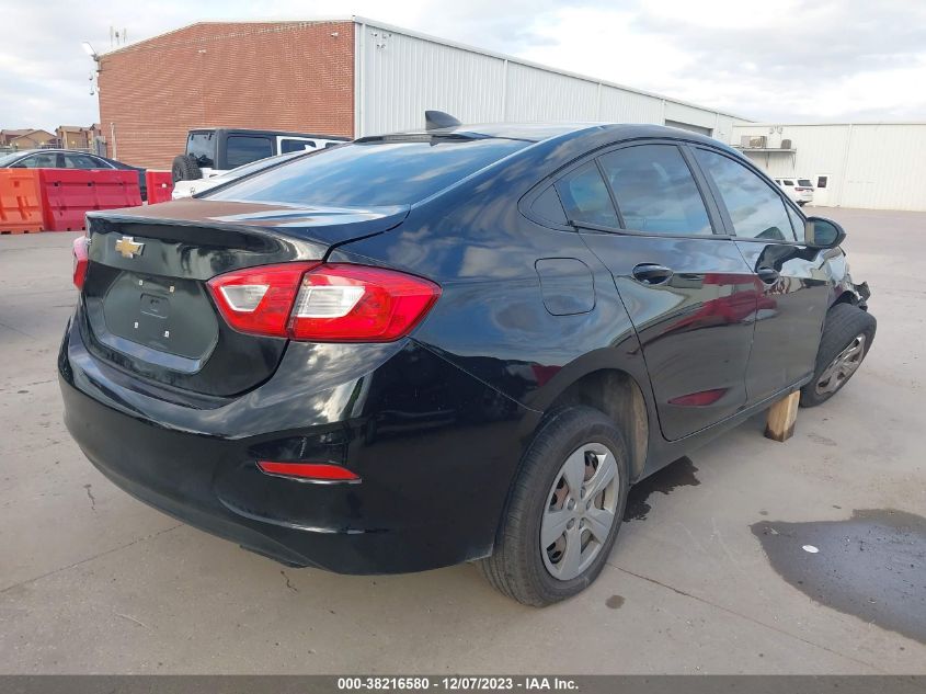 2018 Chevrolet Cruze Ls Auto VIN: 1G1BC5SM4J7126165 Lot: 38216580