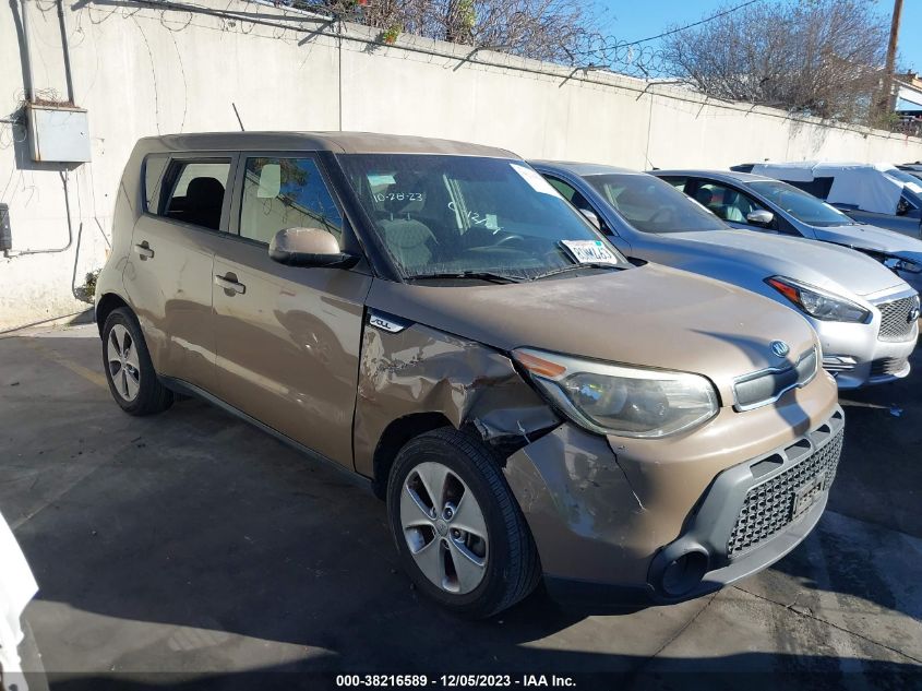 2015 Kia Soul VIN: KNDJN2A2XF7219310 Lot: 38216589