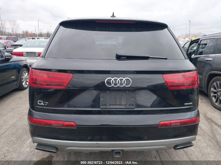 2018 Audi Q7 2.0T Premium VIN: WA1LHAF7XJD008935 Lot: 38216723