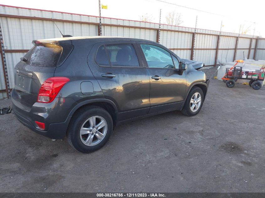 2020 Chevrolet Trax Fwd Ls VIN: 3GNCJKSB7LL132739 Lot: 38216785