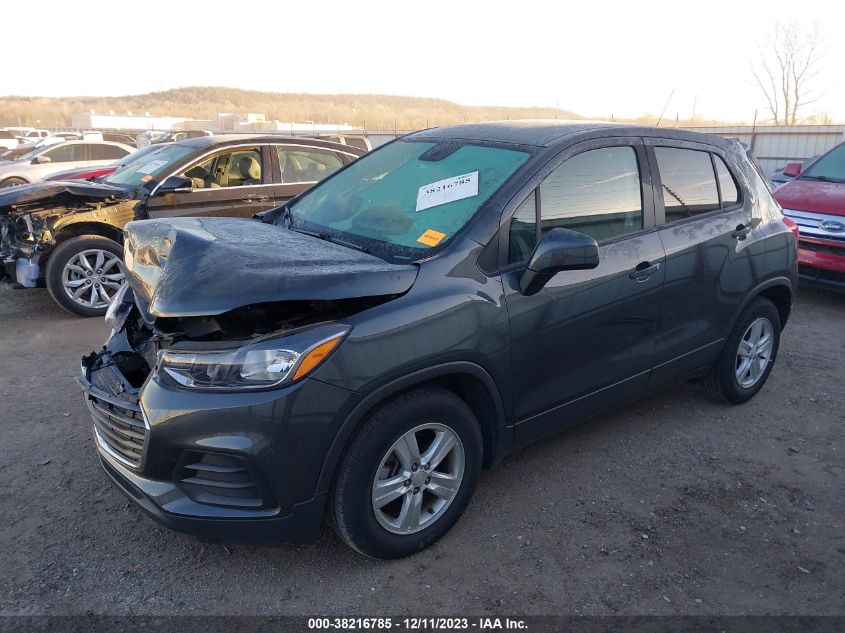 2020 Chevrolet Trax Fwd Ls VIN: 3GNCJKSB7LL132739 Lot: 38216785