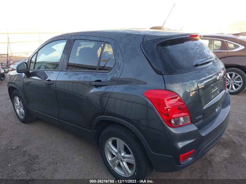 2020 Chevrolet Trax Fwd Ls VIN: 3GNCJKSB7LL132739 Lot: 38216785