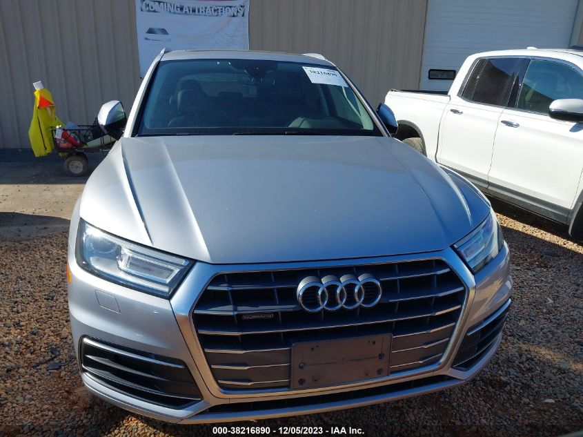 2018 Audi Q5 Premium/Tech Premium VIN: WA1ANAFY1J2007161 Lot: 38216890