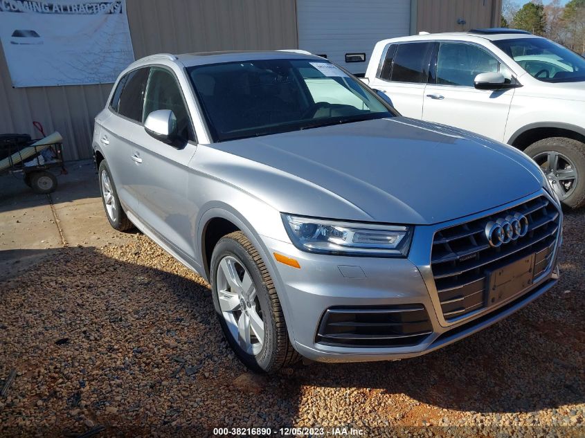 2018 Audi Q5 Premium/Tech Premium VIN: WA1ANAFY1J2007161 Lot: 38216890