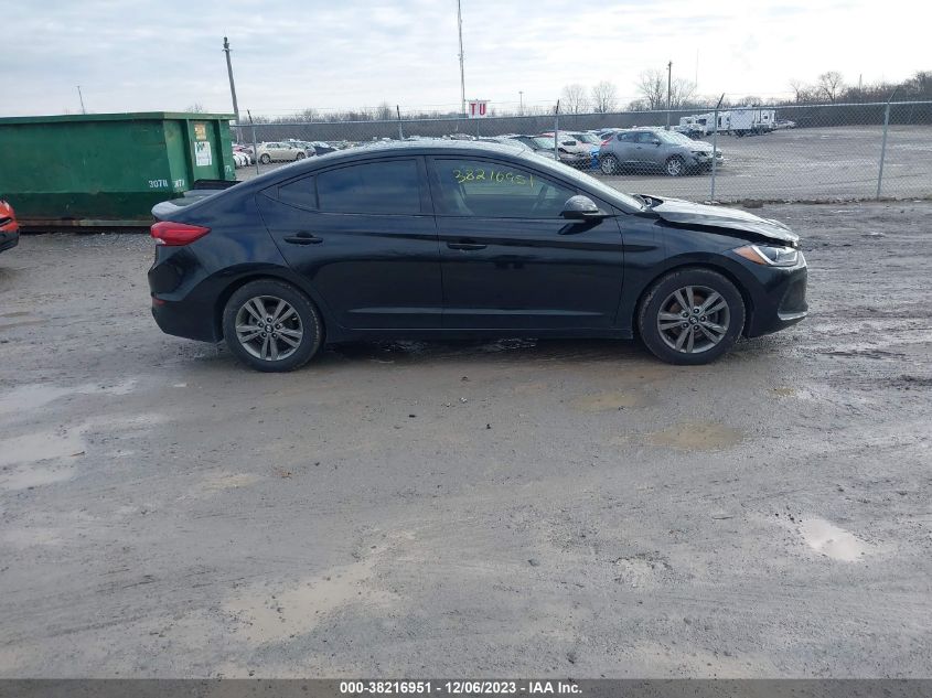 5NPD84LF2JH292952 2018 Hyundai Elantra Sel