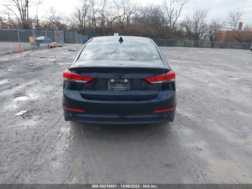 5NPD84LF2JH292952 2018 Hyundai Elantra Sel