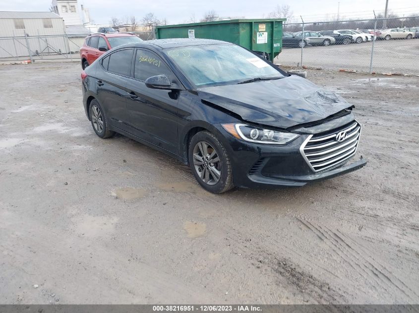 5NPD84LF2JH292952 2018 Hyundai Elantra Sel