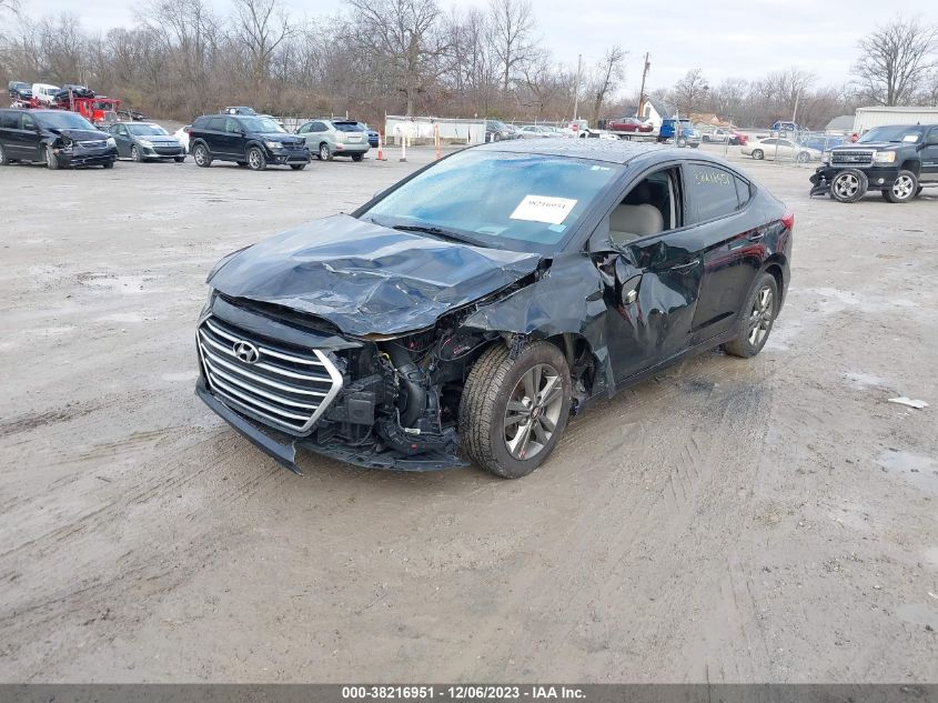 5NPD84LF2JH292952 2018 Hyundai Elantra Sel