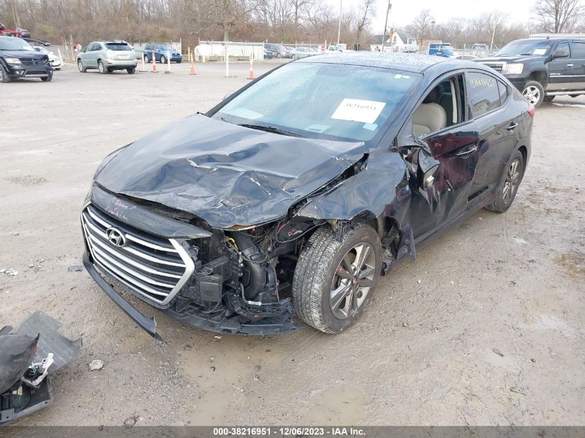 5NPD84LF2JH292952 2018 Hyundai Elantra Sel