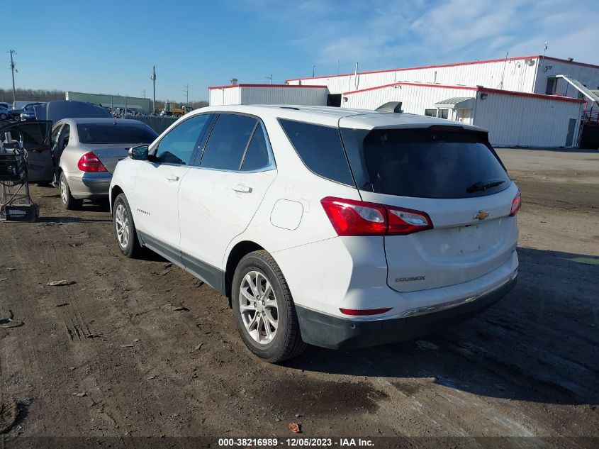 2018 Chevrolet Equinox Lt VIN: 3GNAXJEV2JS592609 Lot: 38216989