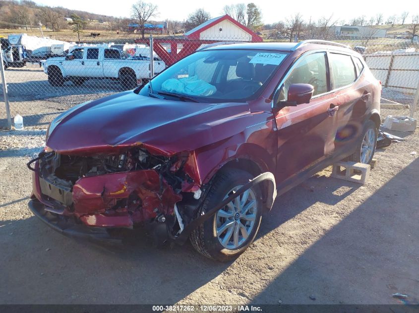 2022 Nissan Rogue Sport Sv Awd Xtronic Cvt VIN: JN1BJ1BW6NW482249 Lot: 38217262
