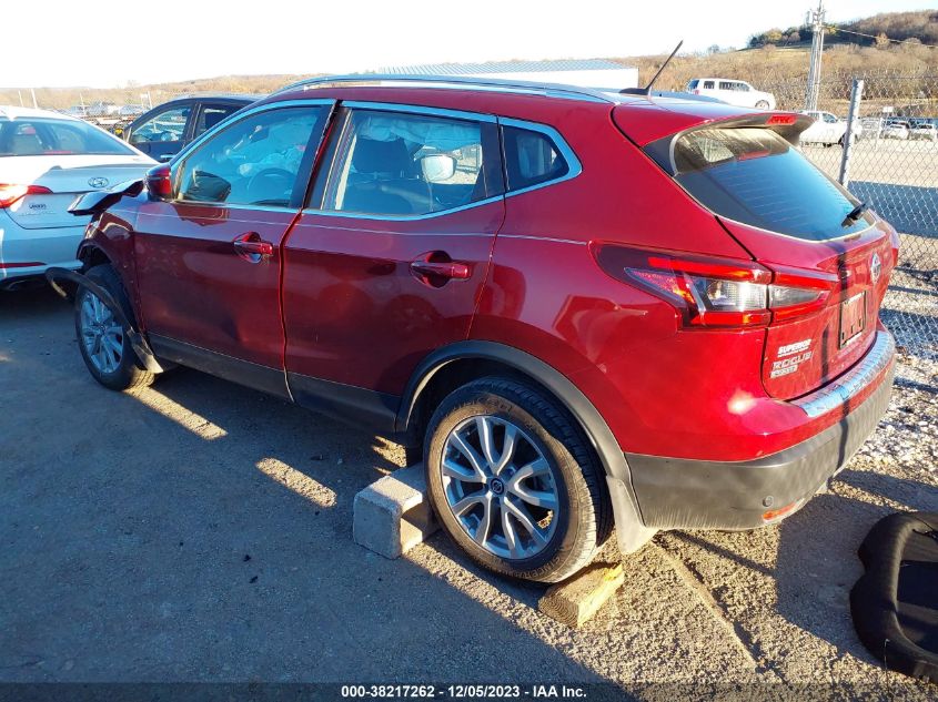 2022 Nissan Rogue Sport Sv Awd Xtronic Cvt VIN: JN1BJ1BW6NW482249 Lot: 38217262