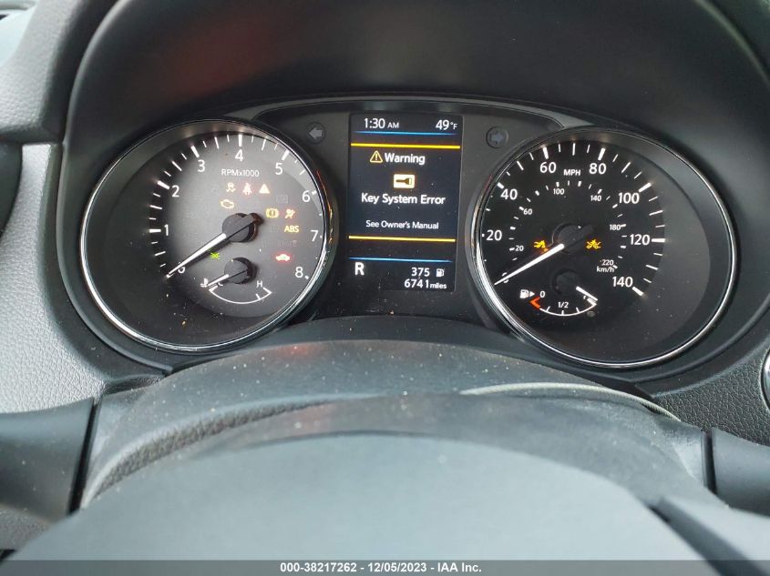 2022 Nissan Rogue Sport Sv Awd Xtronic Cvt VIN: JN1BJ1BW6NW482249 Lot: 38217262