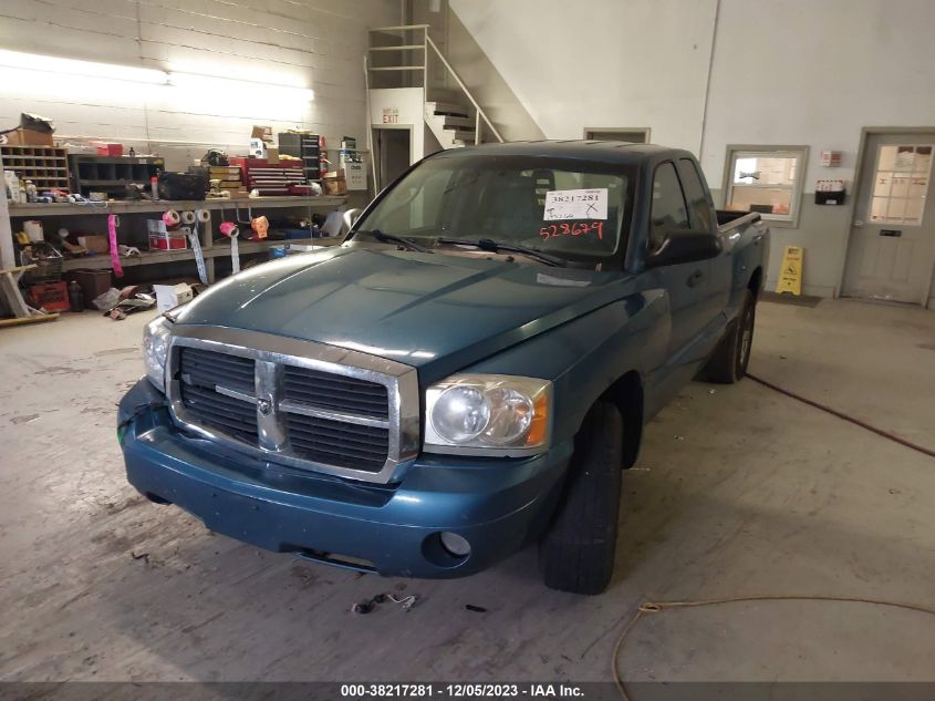 2006 Dodge Dakota Slt VIN: 1D7HE42N66S528679 Lot: 38217281