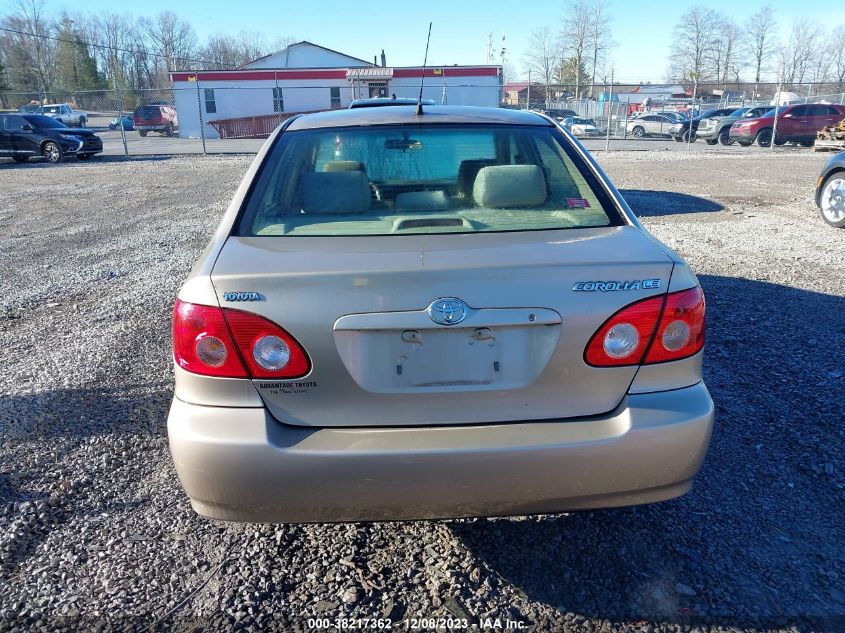 2005 Toyota Corolla Le VIN: 2T1BR32E05C478019 Lot: 38217362