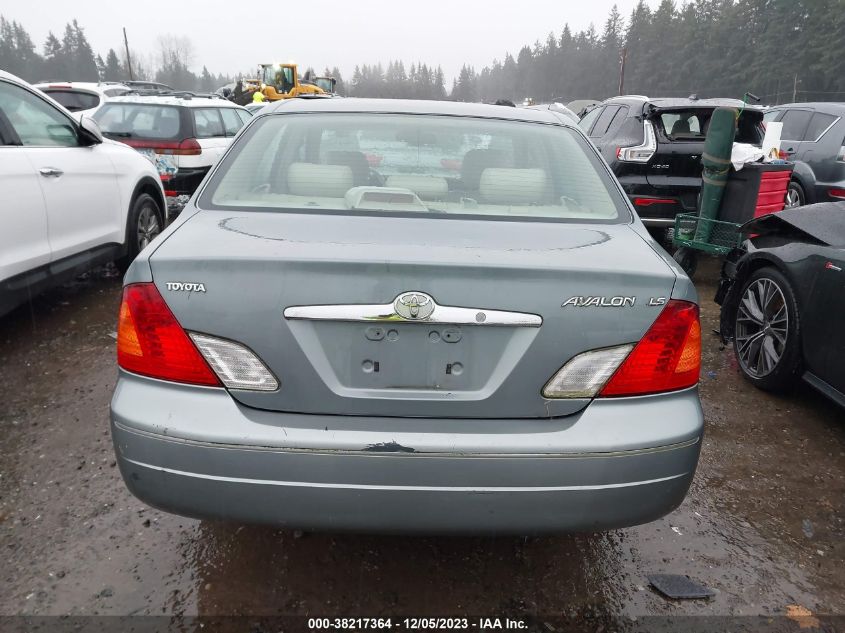 2002 Toyota Avalon Xls VIN: 4T1BF28B72U205492 Lot: 38217364