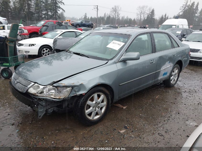 2002 Toyota Avalon Xls VIN: 4T1BF28B72U205492 Lot: 38217364