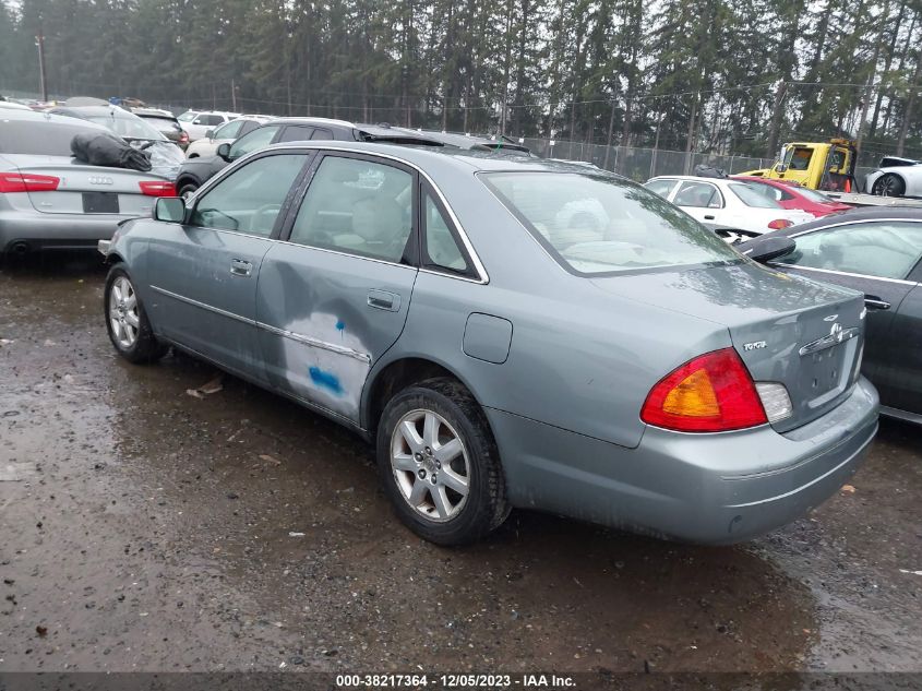 2002 Toyota Avalon Xls VIN: 4T1BF28B72U205492 Lot: 38217364